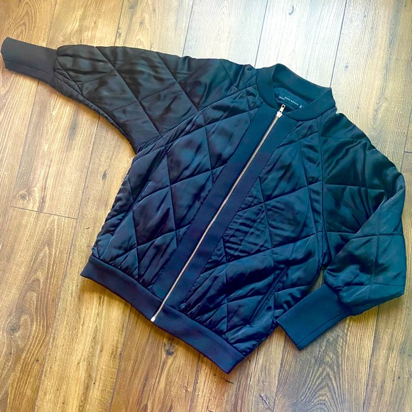 Zara Jackets Coats Zara Quilted Bomber Jacket Poshmark